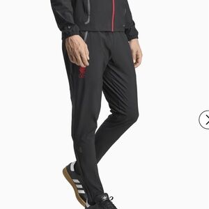 ADIDAS MEN'S LIVERPOOL FC TIRO 25 COMPETITION VIS TECH TRAVEL PANTS new